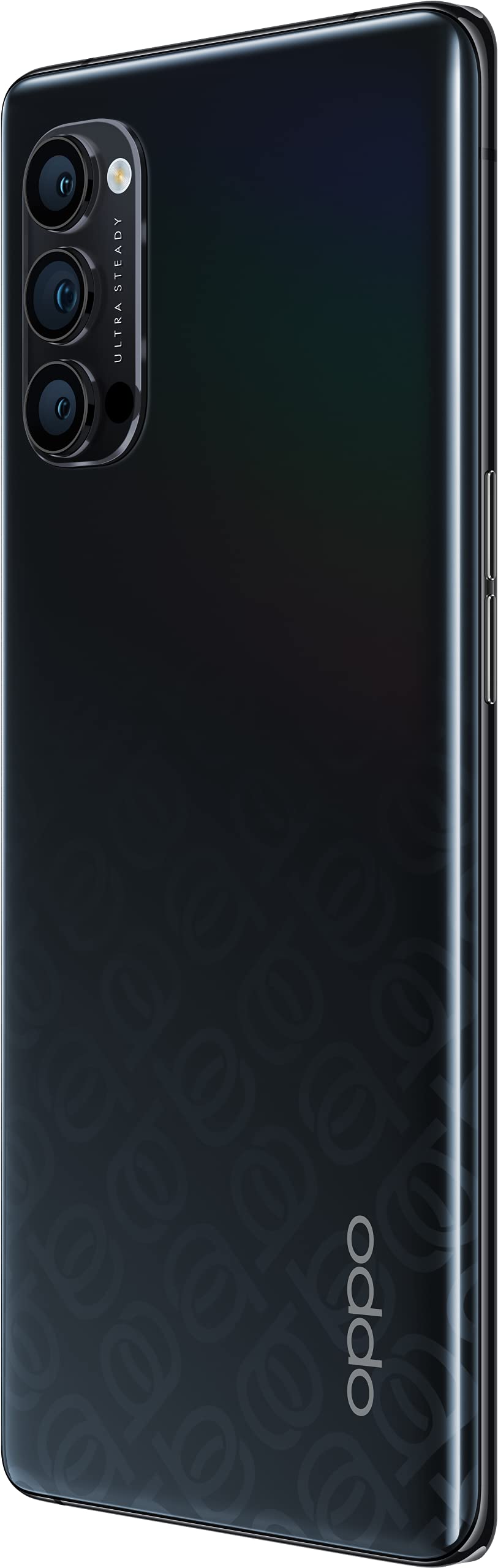 OPPO Reno4 Pro Smartphone 5G, 172g, Display 6.5" FHD+ AMOLED, 3 Fotocamere 48MP, RAM 12GB ROM 256GB non Espandibile, Batteria 4000mAh, Ricarica SuperVOOC 65W, Dual Sim [Versione Italiana] Space Black