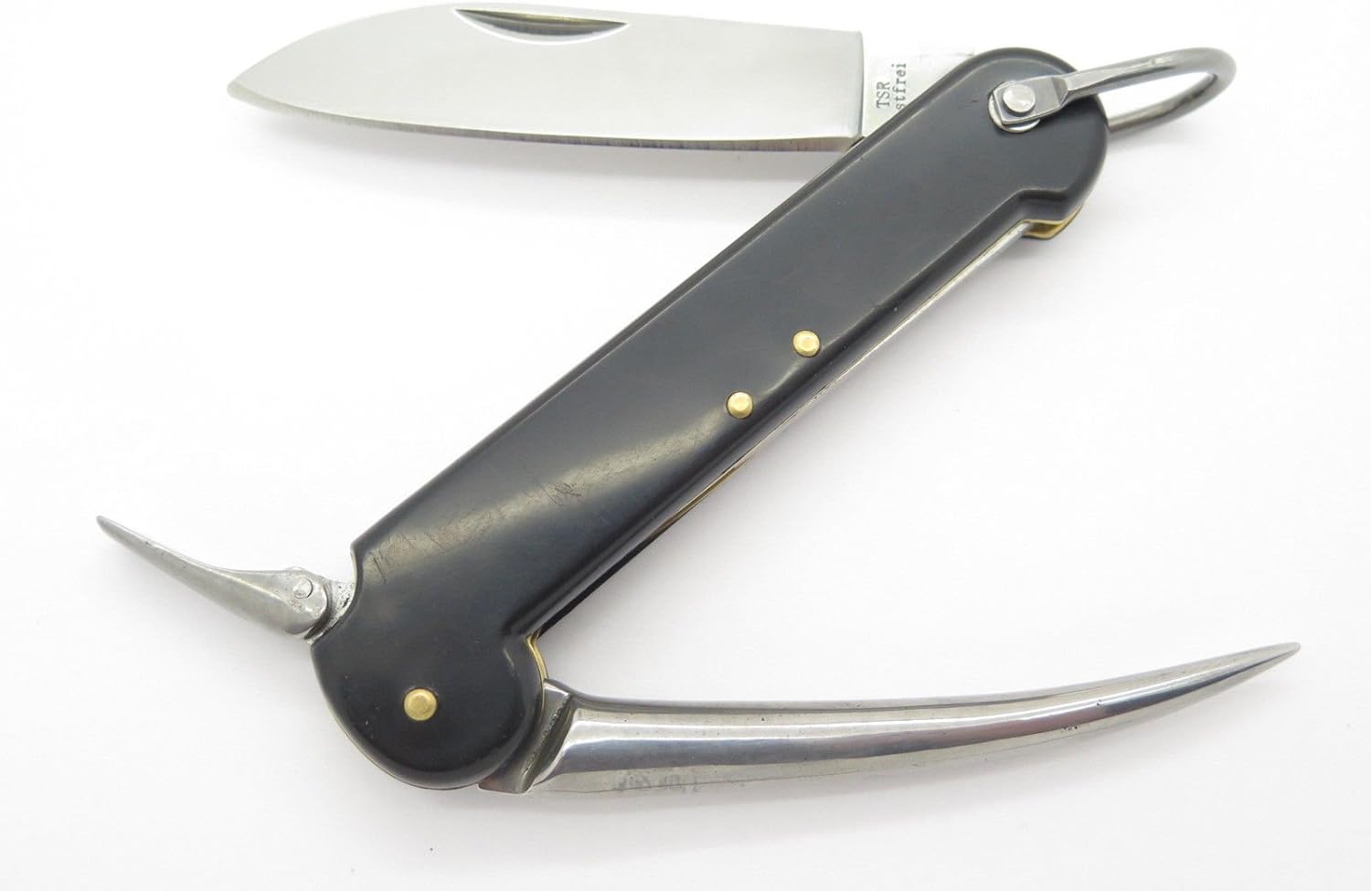 Bund German Navy TSR Rostfrei Sailor Rigging Yatchsman Marlin Spike Folding Knife - Image 2
