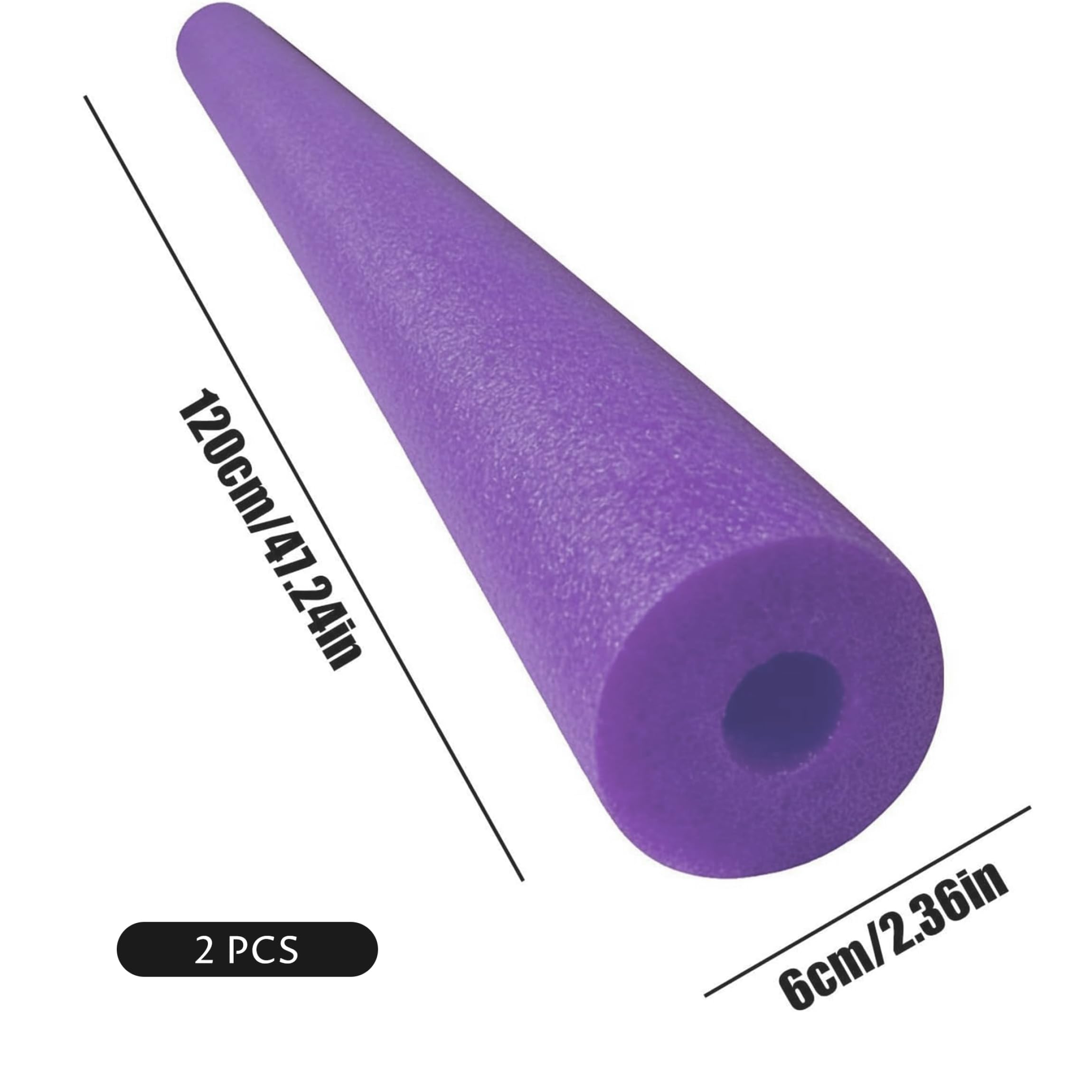2 Piezas de flotadores de Espuma Gigantes para Piscina Flotador de Espuma para Entrenamiento de natación y Manualidades flotadores Gigantes morados para Piscina 2 Piezas de Grandes de