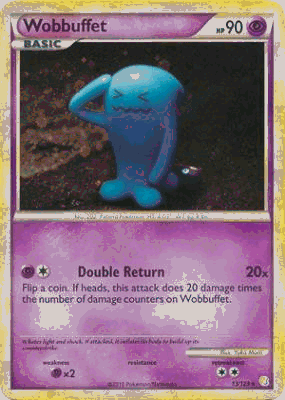 Pokemon Legend Heartgold & Soulsilver Single Card Wobbuffet #13 Holo Rare  [Toy] : Amazon.co.uk: Toys & Games