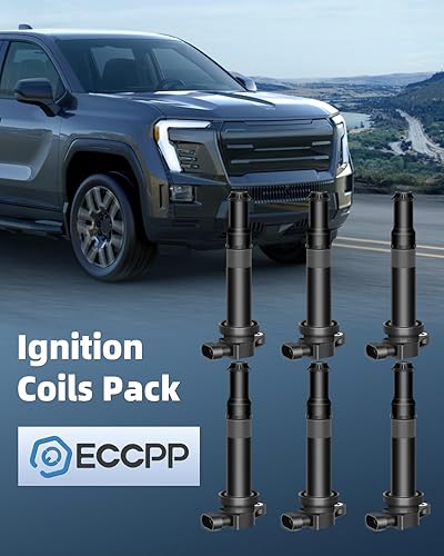 Miniatura 7 de ECCPP UF554 6 bobinas de encendido con 6 bujías de iridio para Kia 2006 2007 Optima 2.7L V6 C1725 UF-554 5C1782