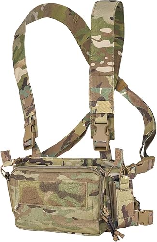 Miniatura 7 de KRYDEX Aparejo táctico para el pecho con triple 5.567.62 Mag Pouch Insert 0.354 in Mag bolsas y arnés X