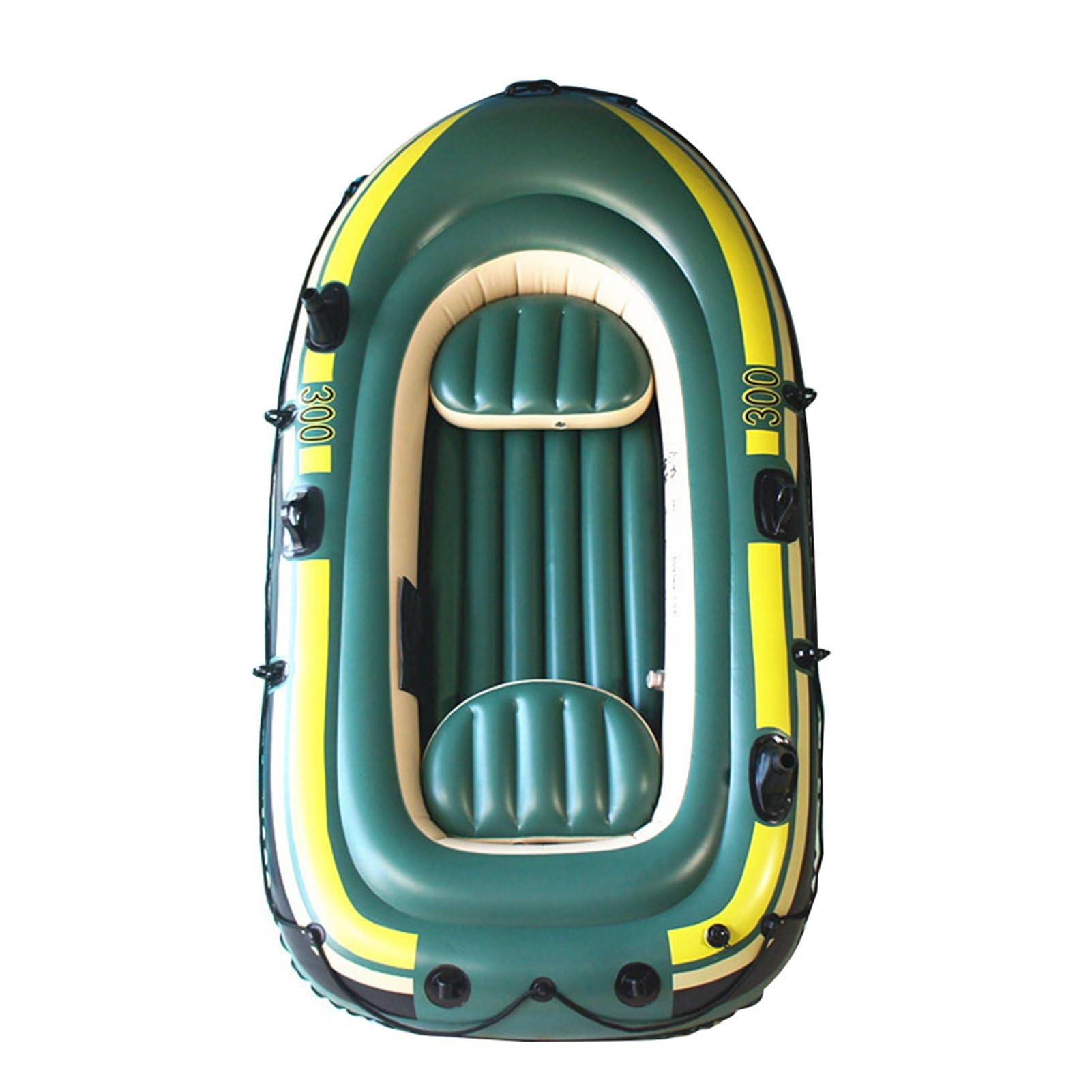 Zattera Gonfiabile Per Kayak - Gommone In PVC Per 2 3 Persone, Zattere Per Pontoni Per Carichi Pesanti, Tender Da | Kayak Gonfiabile Portatile Della Zattera Dei Creativi Di Lunga Durata Per La R