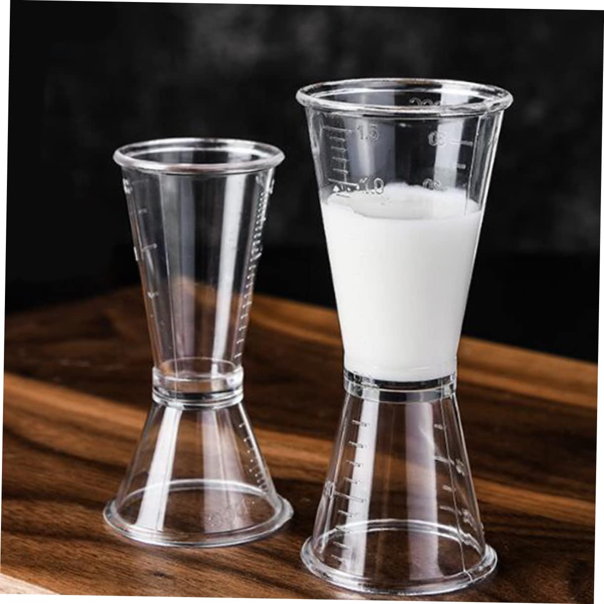 MAGICLULU 12piezas Taza Medidora De Cócteles De Doble Cabeza Medición De Alcohol Onzas Herramienta De Bar Para Fiestas y Hogar