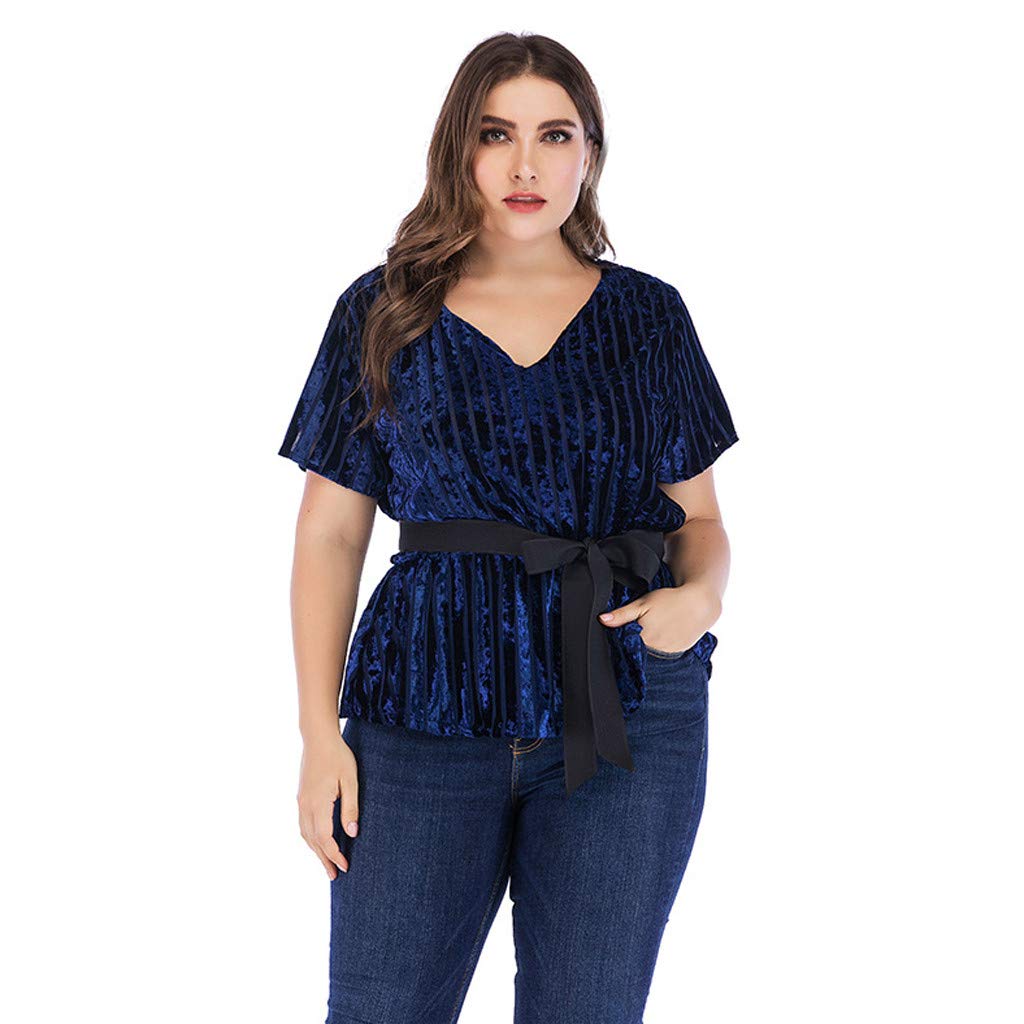 Plus velvet top Clearance
