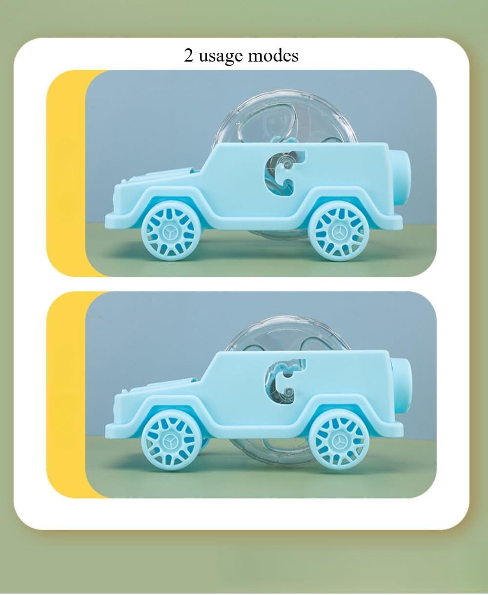 Hamster Running Wheel Car Shape Running Wheel Hamster Exercise Plastic Running Wheel (Pink,L)