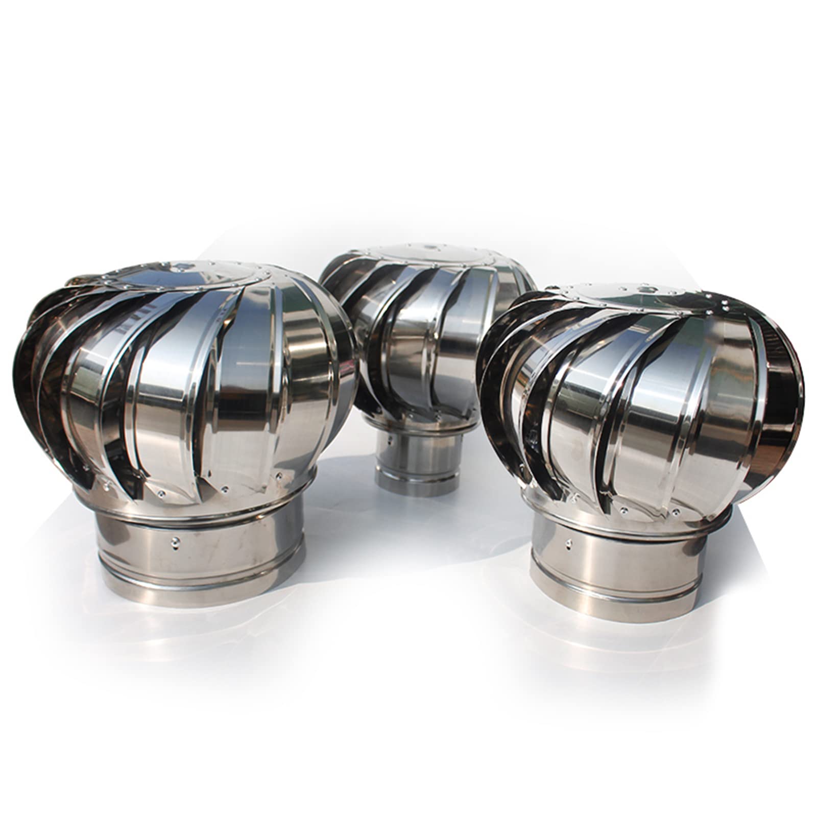 Cappa per camino in acciaio inox, resistente al vento, in acciaio inox 304 resistente alla corrosione, per una ventilazione efficiente del camino