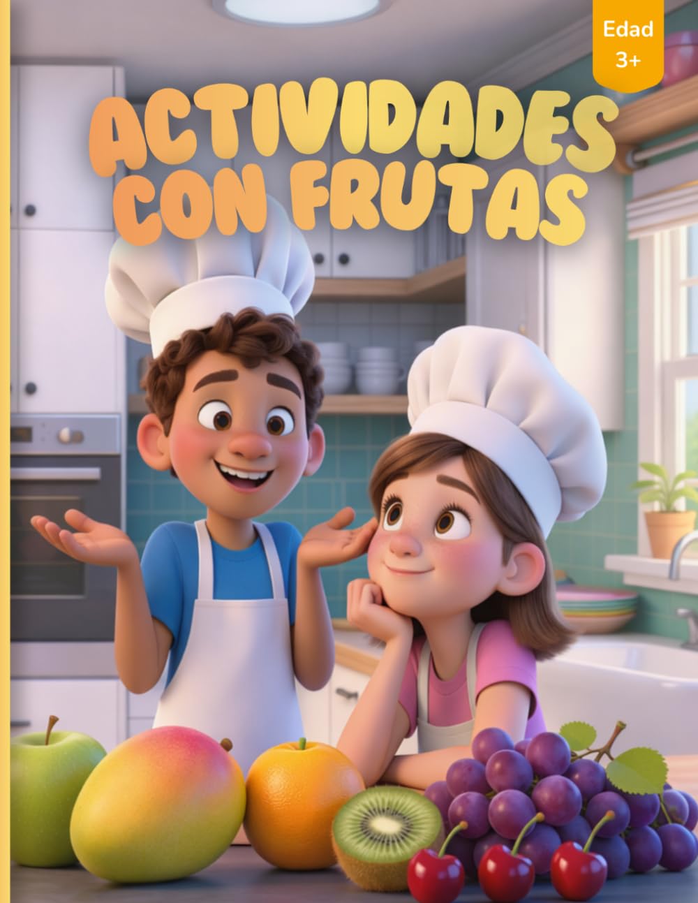 Actividades con Frutas para Niños: Identifica, une, cuenta y escribe: actividades educativas para aprender los nombres de las frutas | Educación Infantil y Primaria (3–7 años)