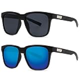 Polarized Sunglasses for Big Heads Men Women 8023
