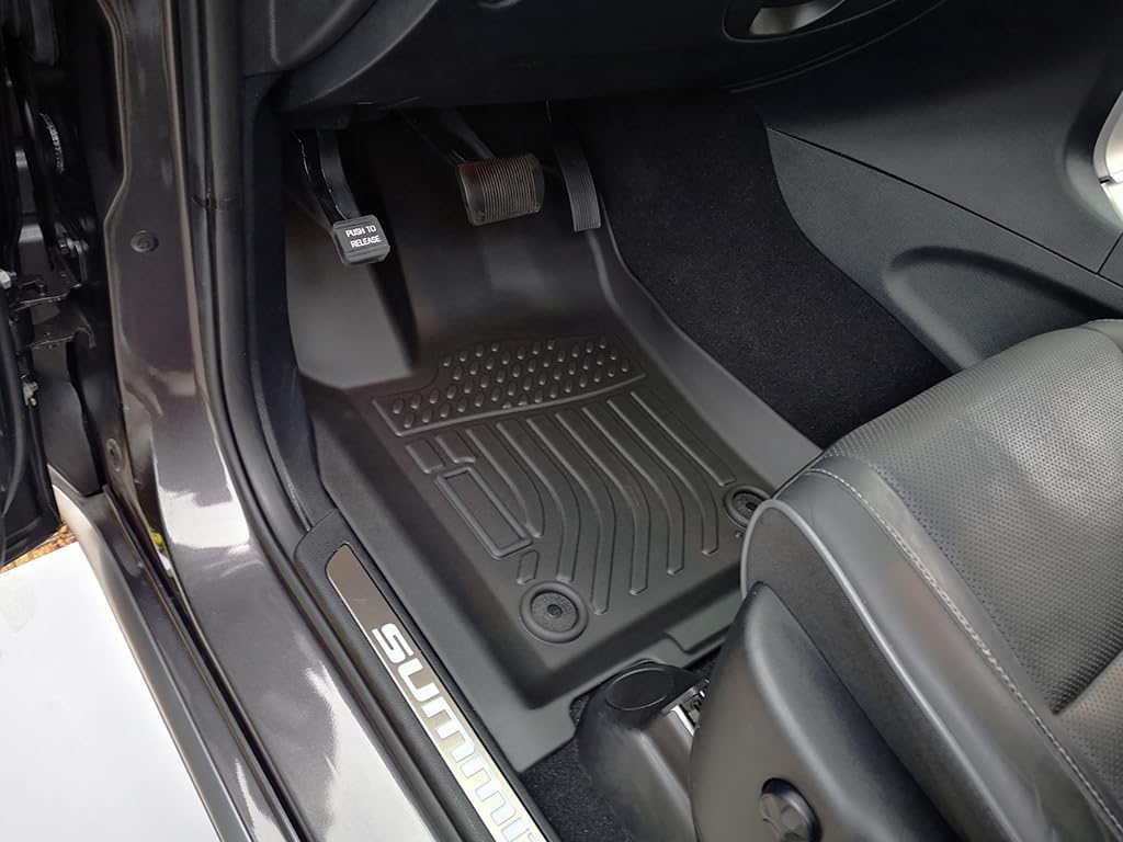 Car Floor Mats Replacement for Jeep Grand Cherokee 2016-2021/ Grand Cherokee WK 2022 (Not for L) Odorless Custom Fit Liners Front Rear Heavy Duty Carpet Accessories Waterproof All Weather