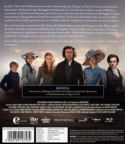Poldark - Staffel 3 Blu-ray: la tercera temporada completa importada de Alemania 3