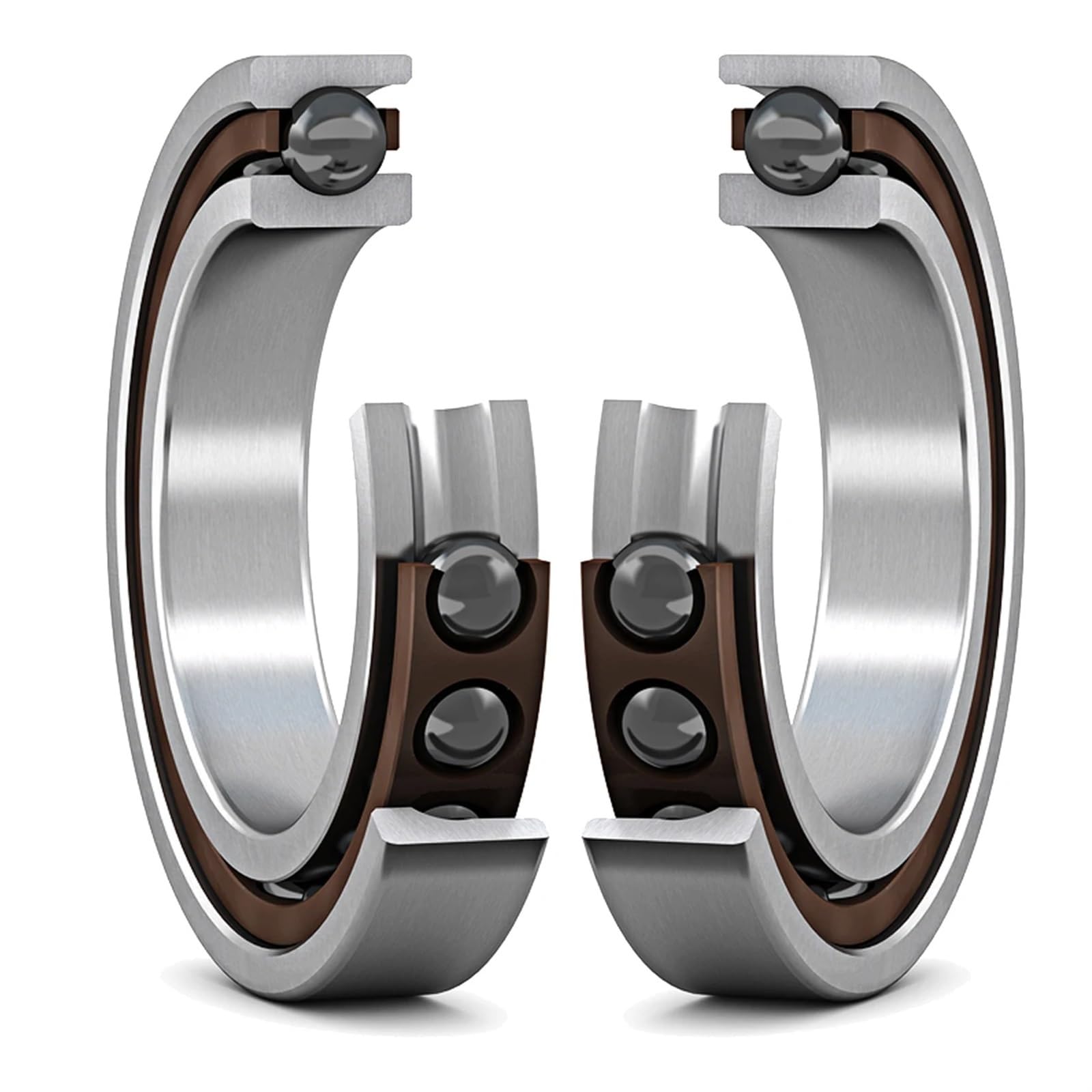 XRKJKQIDG 1pair 7020C HQ1 P4A DG A 100x150x24 SI3N4 Ceramic Ball Angular Contact Bearings Speed Spindle