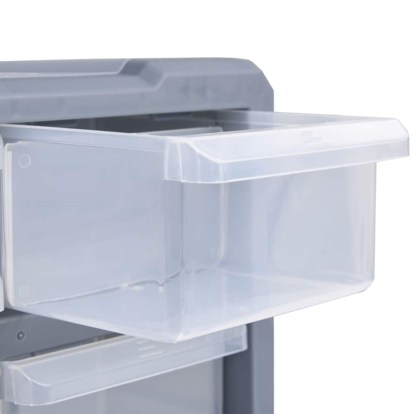 Organizer per Cassetti con 24 Scomparti, Contenitori Multiuso per Attrezzi e Piccoli Oggetti, Dimensioni 26,5 x 16 x 26 cm, in Polipropilene PP, per Artigiani, Fai-da-Te e Ufficio