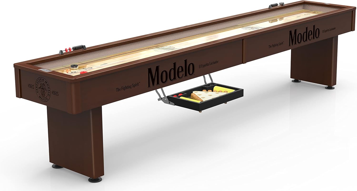 Holland Bar Stool Co. Indoor/Outdoor/Patio Modern Home Office Sports Game Modelo 12' Shuffleboard Table - Navajo
