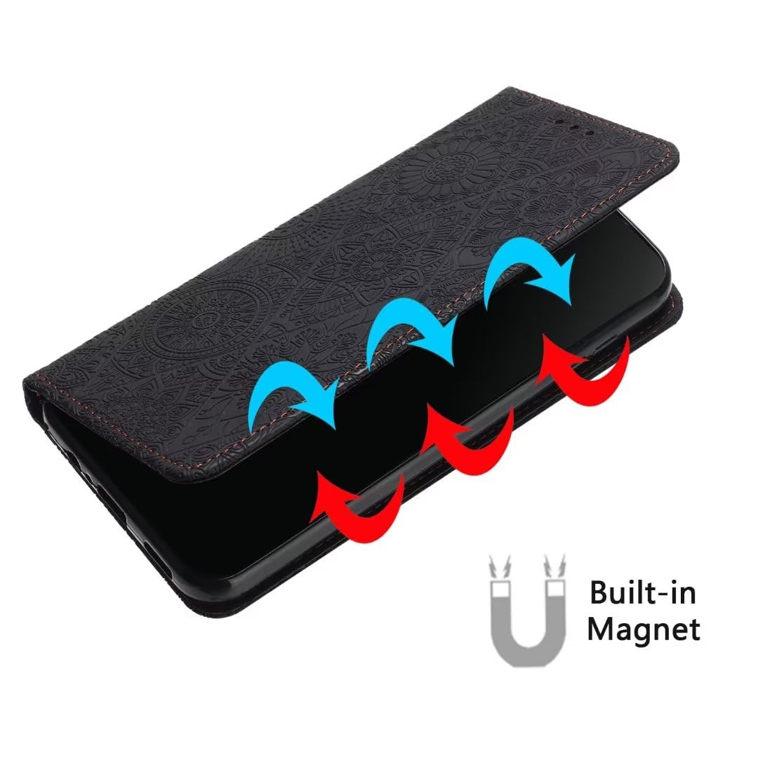 SEAHAI Cover Custodia Folio in Pelle per Xiaomi Redmi 13 4G / Xiaomi
