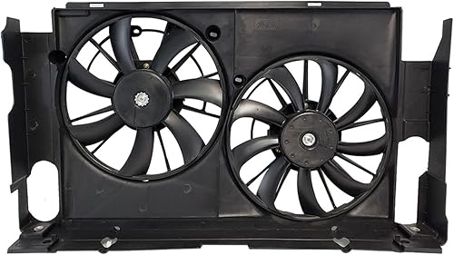 Miniatura 3 de munirater Reemplazo del ventilador de refrigeración del condensador de radiador dual para RAV4 TO3115177 2013-2019