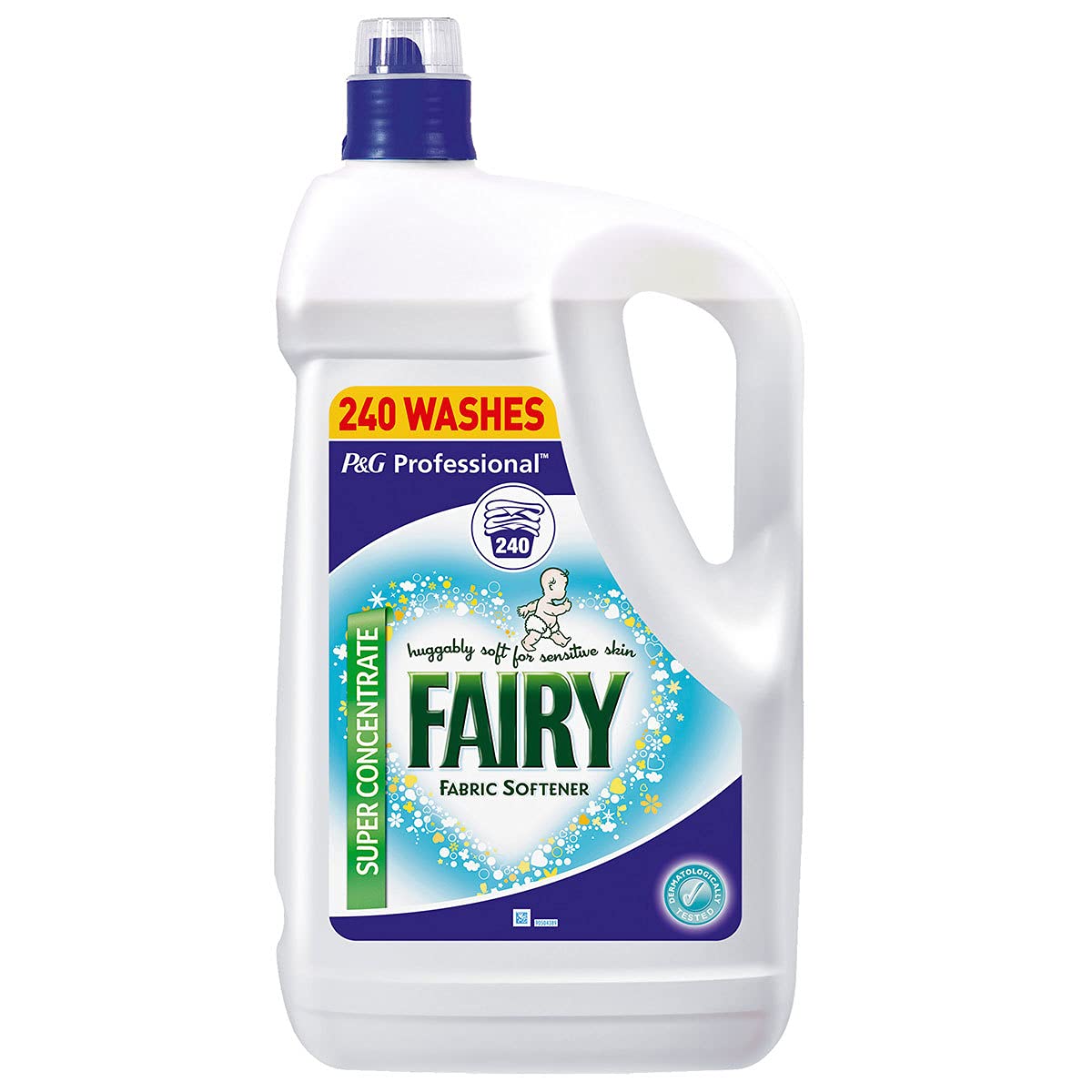 Super Concentrate Fabric Softener Conditioner 4.8L – 240 Washes – Gentle Softness for Sensitive Skin & Baby Clothes