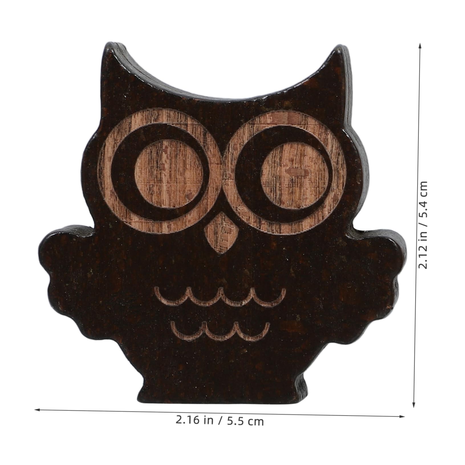 jojofuny 2Pcs Cute Wooden Photo Holders Owl Design Memo Clip Holders for Table Settings Food Labels for Party Buffets Versatile Note Clips