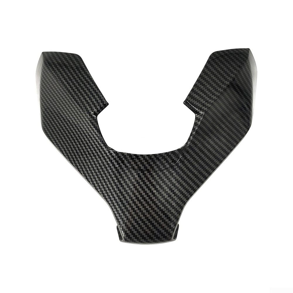 Motorrad Verkleidung Mattschwarz ABS Leichtgewicht Ersatz(Carbon fiber texture) | Hochfestes ABS Material, Carbon für optik, kratzfest, wetterbeständig, langlebig für den täglichen Einsatz