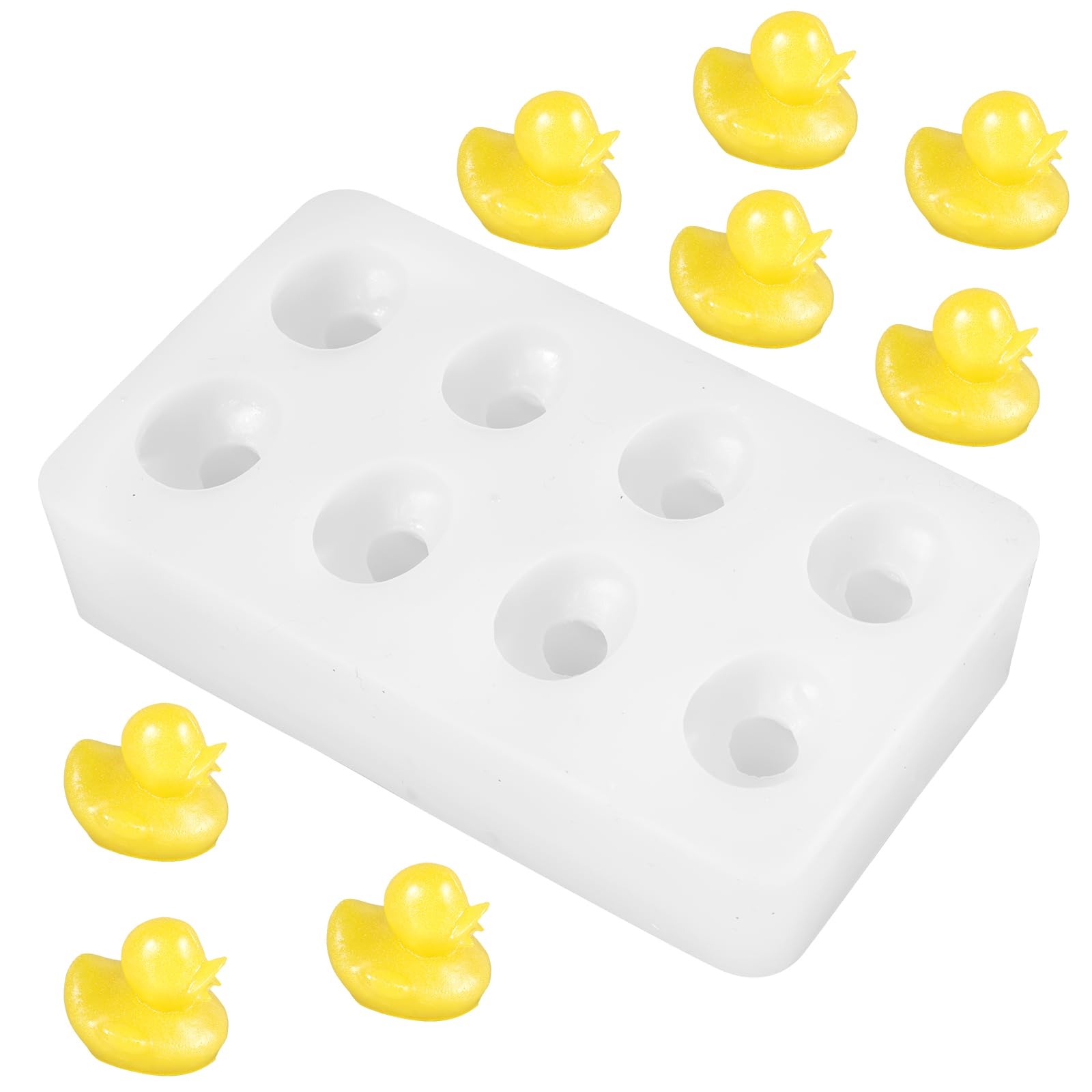Stampo In Silicone Per Candele E Cioccolato, Forma Anatra 3D, Alimentare, Per Resina, Saponi, Gesso, Fai Da Te, Regalo Creativo