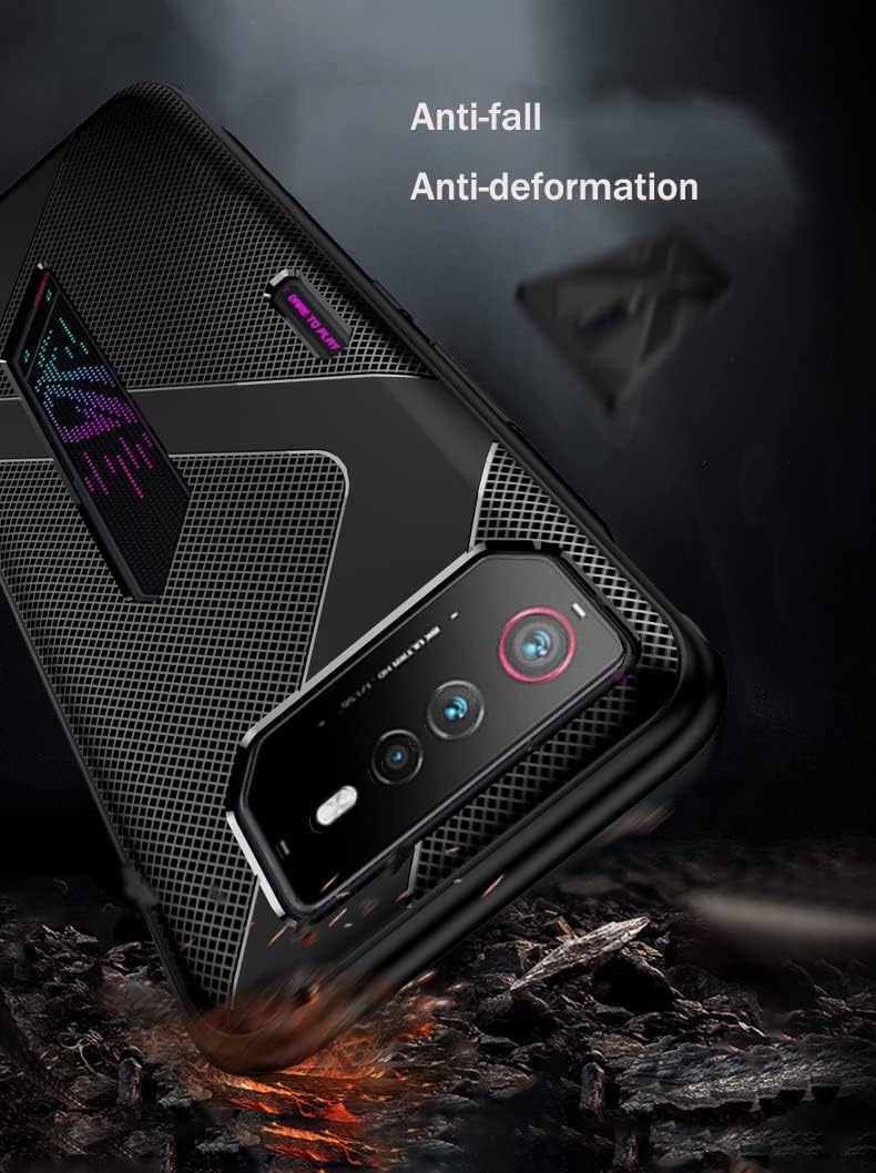OIATROE Case for Asus ROG Phone 6, Ultra Silm Cover [Slim-Fit