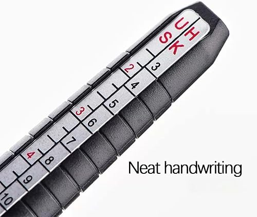 Miniatura 3 de Herramienta de medición de anillo A-Z, herramienta de medición de anillo de medición de anillo de tamaño de anillo de barra de tamaño de anillo para