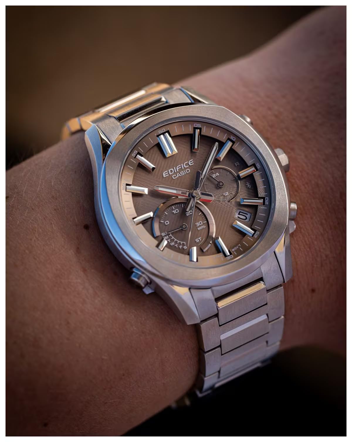 Casio Herren Chronograph Quarz Armbanduhr Edifice