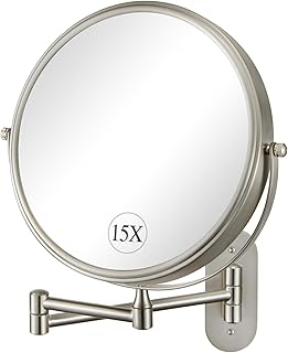 DECLUTTR Espejo de maquillaje montado en la p...