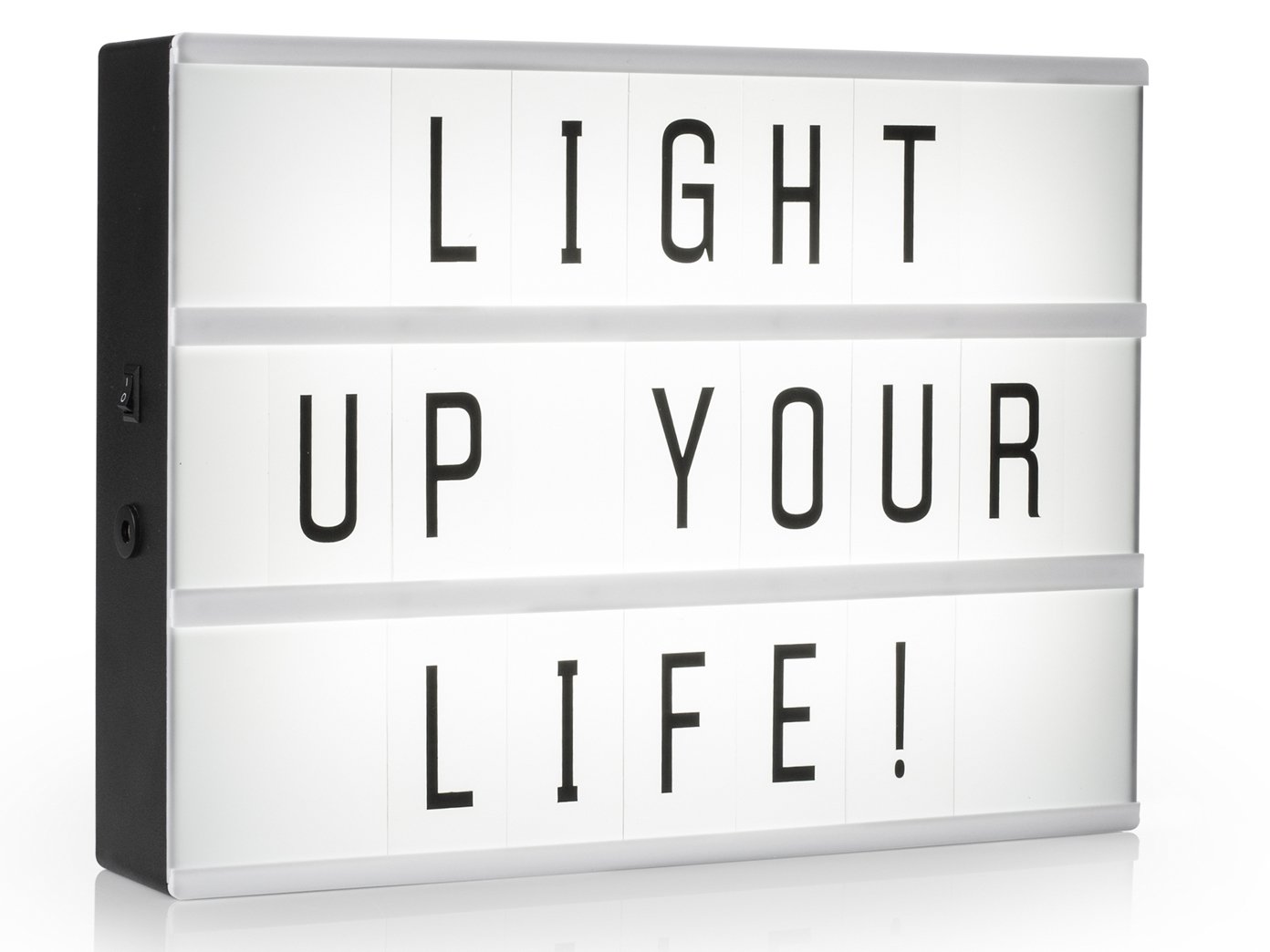 Produktbild von Smartwares Light Box A5 Leuchtkasten - Retro Design Für Kreative Schriftzüge