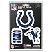 FANMATS 60956 Indianapolis Colts 3 Piece Decal Sticker Set