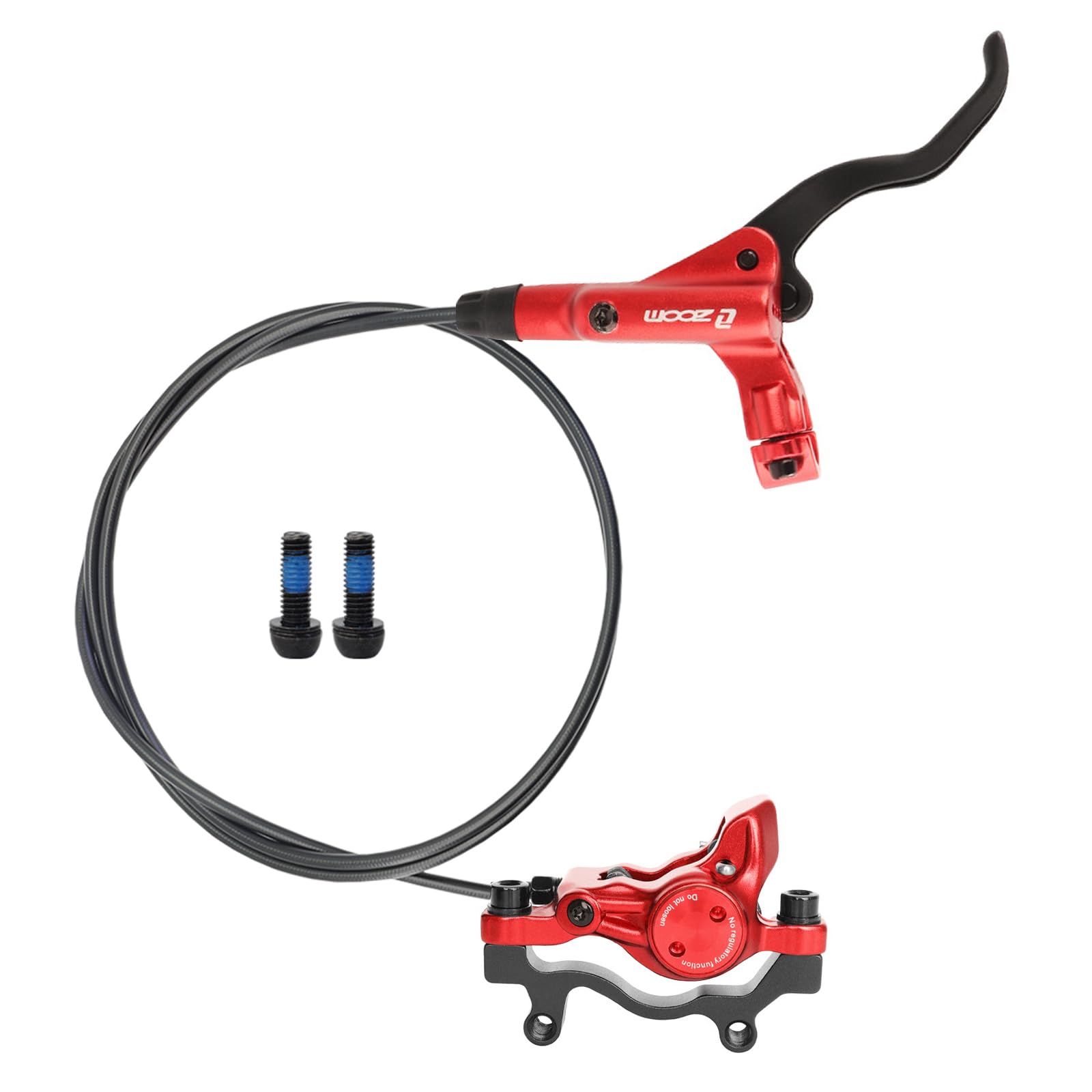 Amazon.com : HAIKS Zoom HB875 Hydraulic Disc Brakes Set, Red