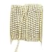 yueton 11 Yards Crystal Rhinestone Close Chain Trimming Claw Chain Jewelry Crafts DIY (Gold)