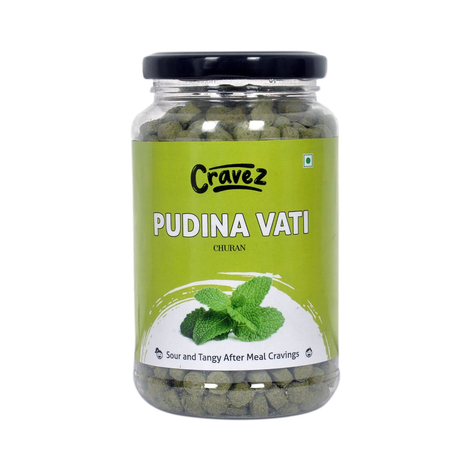 Cravez Digestive Pudina Churan Goli - 375G | Pudhina Traditional Churans Goli - After Meal Mouth Freshner Hygenically Jar Packed (B0B7XYBSNY) Amazon Price History, Amazon Price Tracker