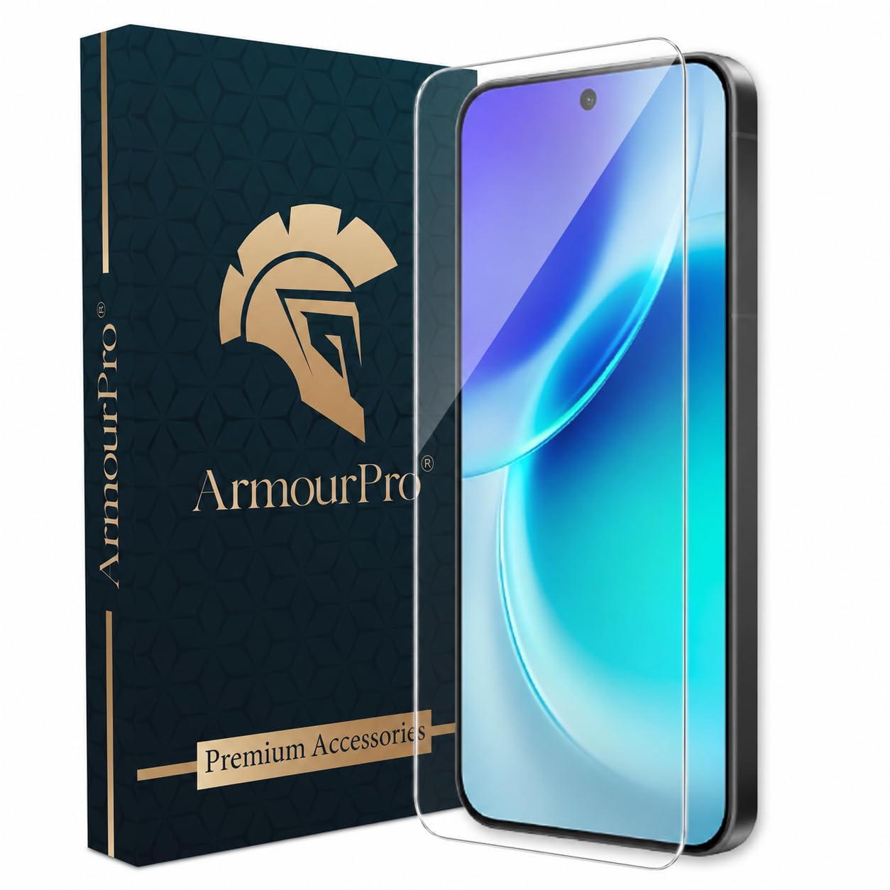 ArmourPro 3D Borderless Tempered Glass for Vivo X300 FE and Vivo X300 and X200 FE, HD Clear Curved Edge to Edge Screen Protector, 9H Hardness, Oleophobic Coating, Case Friendly | Pack of 1-picture-33