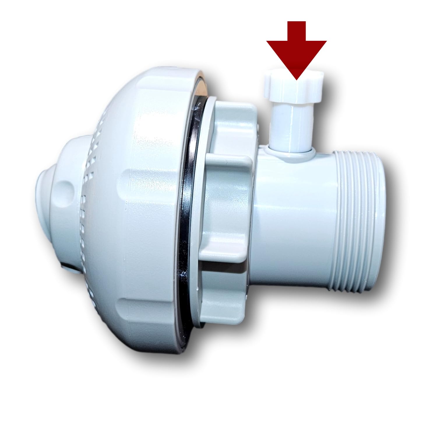 Válvulas De Chorro De Aire Para Piscina De Suelo - 2 Piezas, Repuesto 12363/12373, ABS Duradero, Fácil Instalación, Para Inflado Y Vaciado Rápido