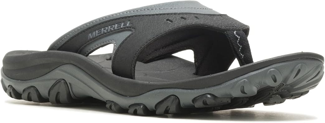 Merrell mens Huntington, Black, 9.5 UK