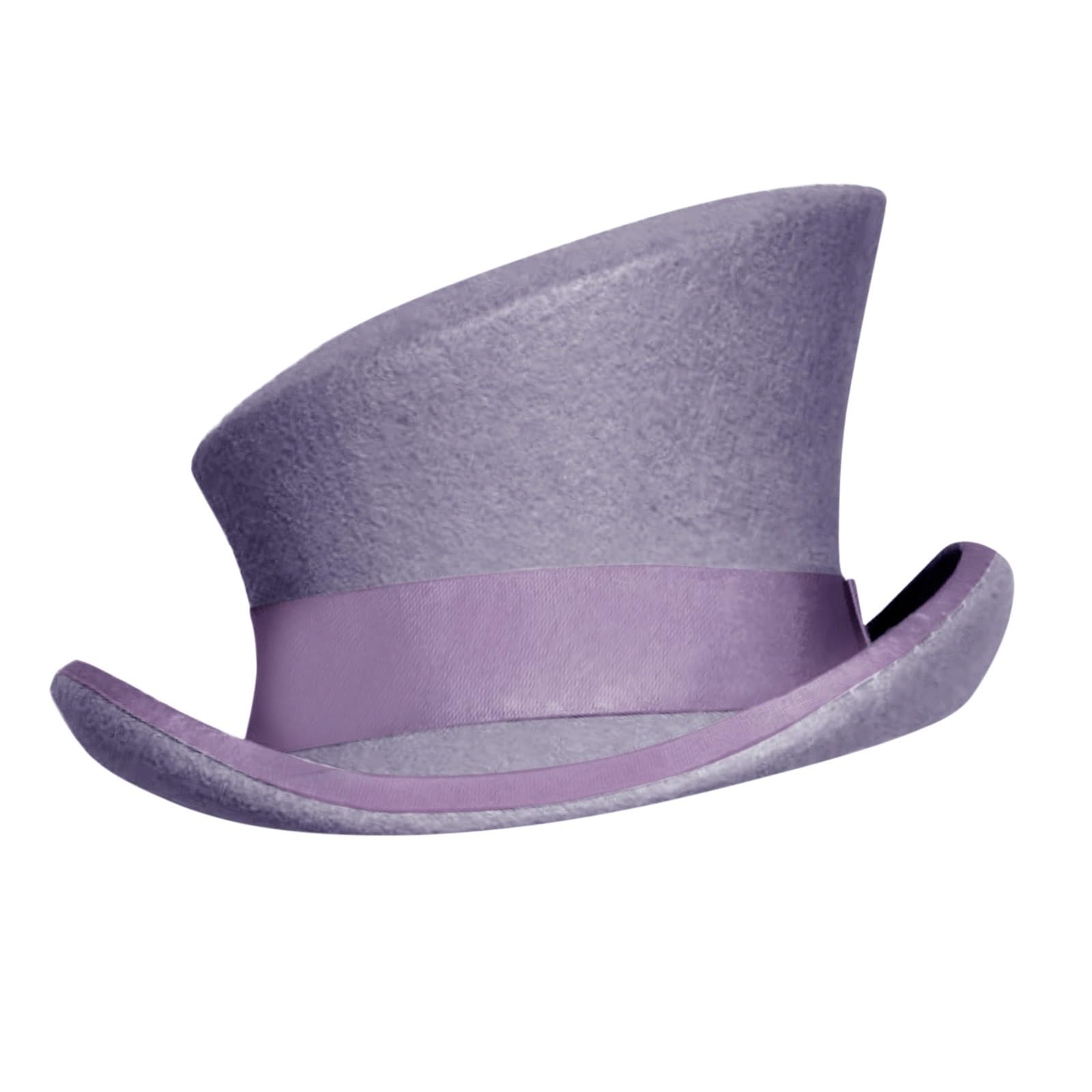 Asymmetric Top Hat Unisex - Wool Hat Women Men Hat Top