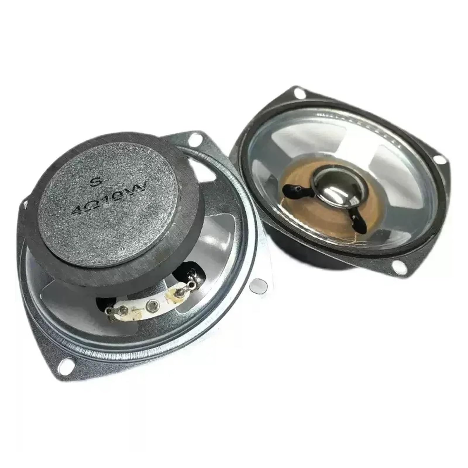 2 pz 3 pollici 78mm altoparlanti audio 4 8 Ohm 10 W altoparlante trasparente impermeabile HIFI fai da te allarme corno esterno(8 Ohm 10W Speaker)