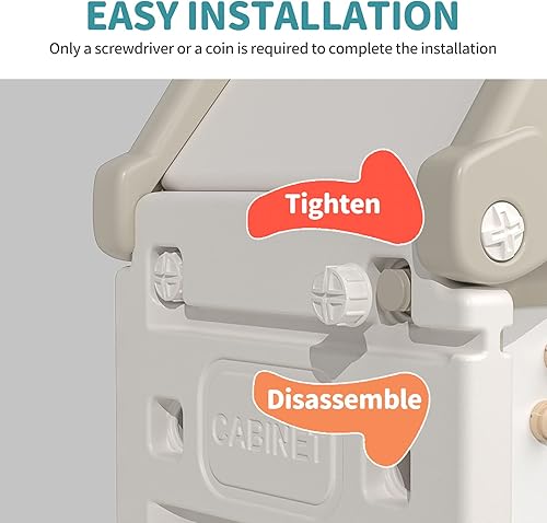 Miniatura 6 de UNICOO Organizador de almacenamiento de juguetes para niños y estantería para niños, organizador de juguetes con estantería, organizador de estante