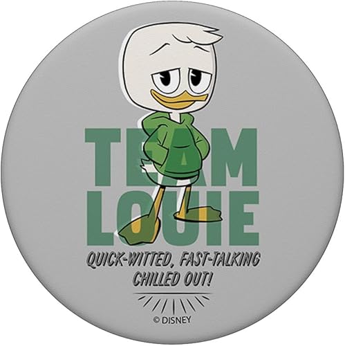 Miniatura 3 de Disney DuckTales Team Louie Portrait PopSockets PopGrip agarre intercambiable para teléfonos y tabletas