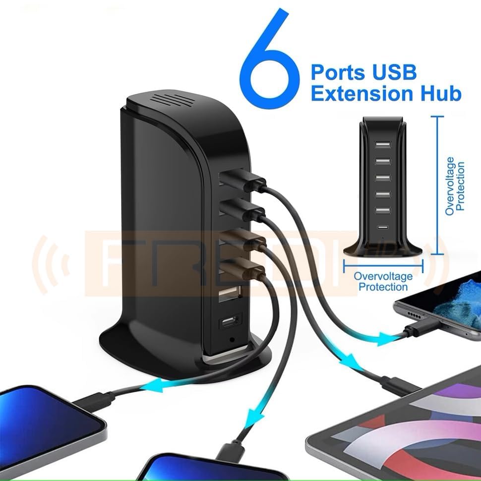 Image of FREDI HD PLUS WiFi Charger Camera 1080P | Hidden Indoor Security Camera | Live View Anywhere Mobile | Motion Detection | Loop Recording | 32GB Inbuilt | Smart Security Camera
