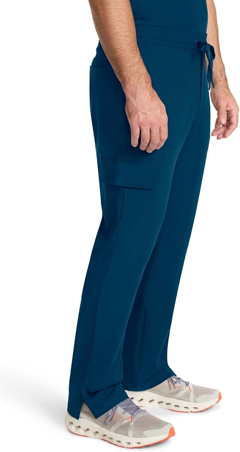Healing Hands Men's Scrubs Zip Fly Drawstring Scrub Pant with 4 Pockets HH154
