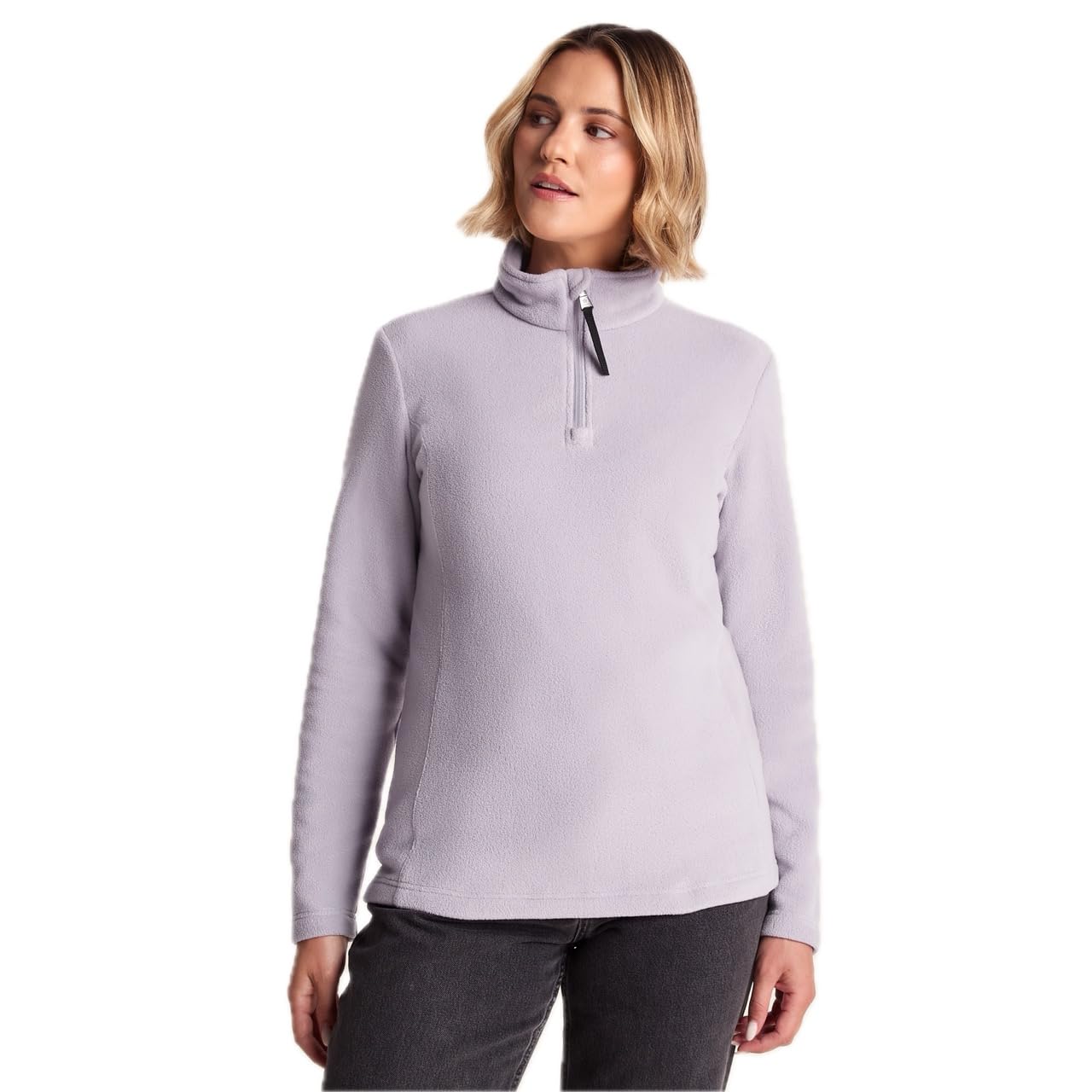 TOG24 Revive Quarter Zip Fleece Jacket - Lavender - Size 12