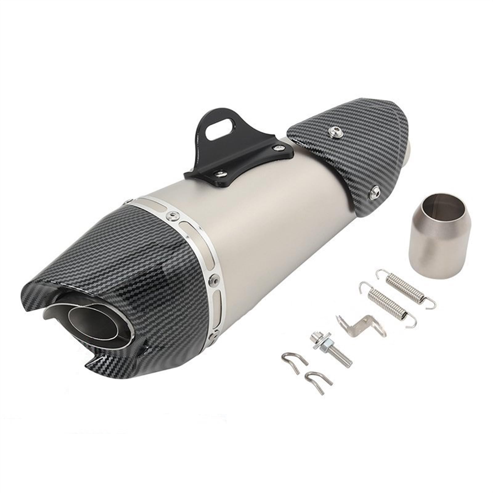 Tubo de Para Escape Motocicleta Para MT-09 Universal 38-51mm con DB Killer y Silenciador Silenciador Moto
