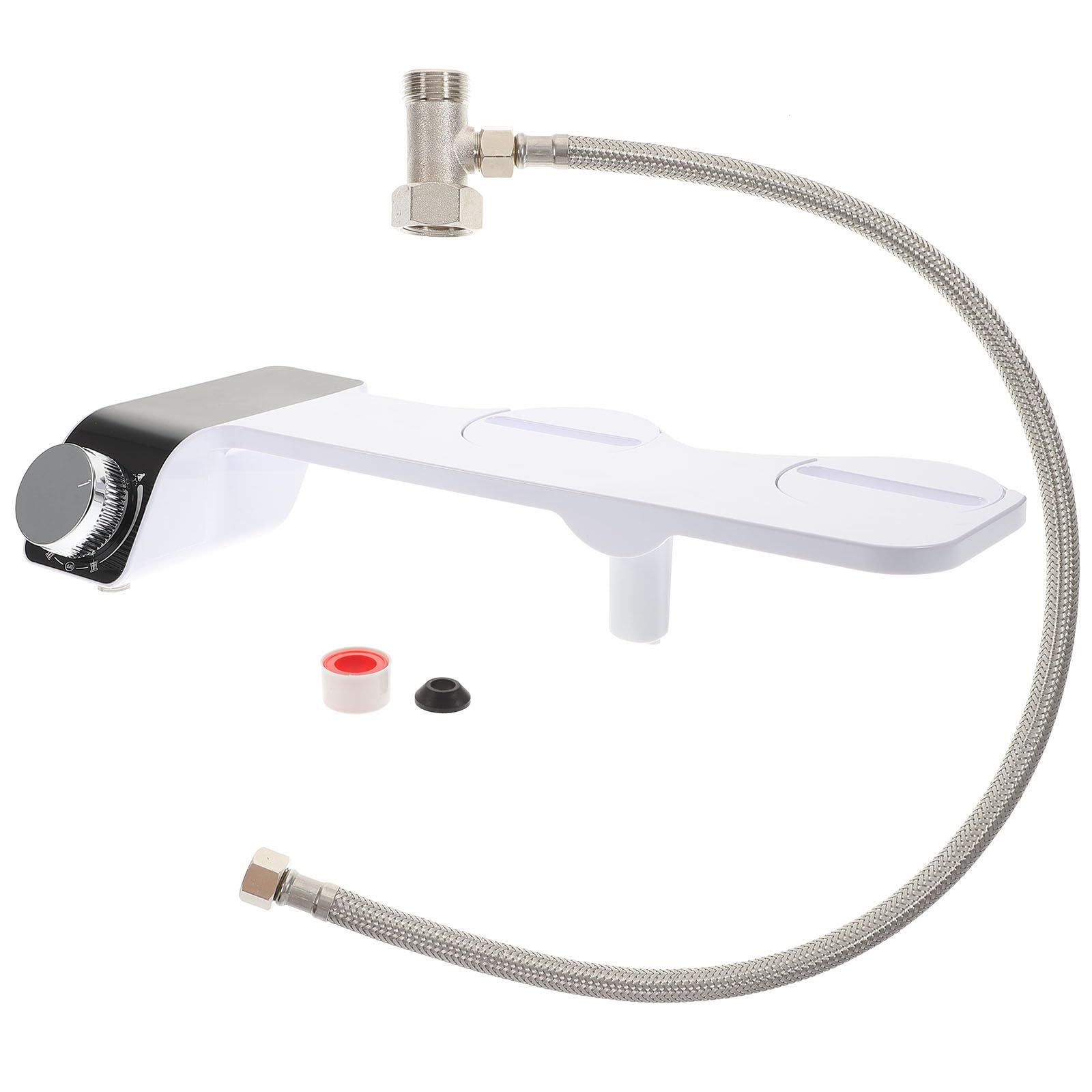 SHINEOFI Accesorio De Boquilla Doble Autolimpiante Para Bidet Accesorio Para Bidet No Eléctrico Para Uso Baño y Higiene Personal