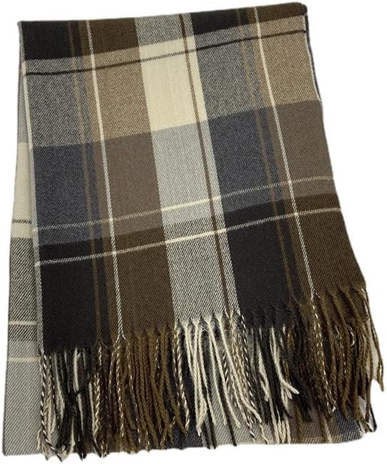 Women's Winter Plaid Cashmere Feel Scarf - Large Soft Warm Wrap Shawl for Cold Weather, Versatile Shawl Scarf 79×27" - Image 8