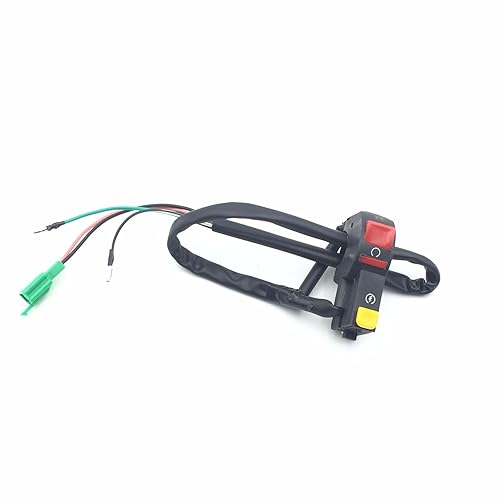 SMT-Interruptor de arranque universal de 7/8 pulgadas, 0.866 in, compatible con ATV Scooter Dirt BikeHonda Suzuki Yamaha Kawasaki Harley KTM Ducati