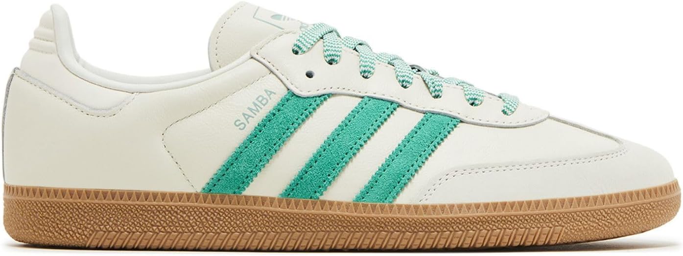 adidas samba white and green