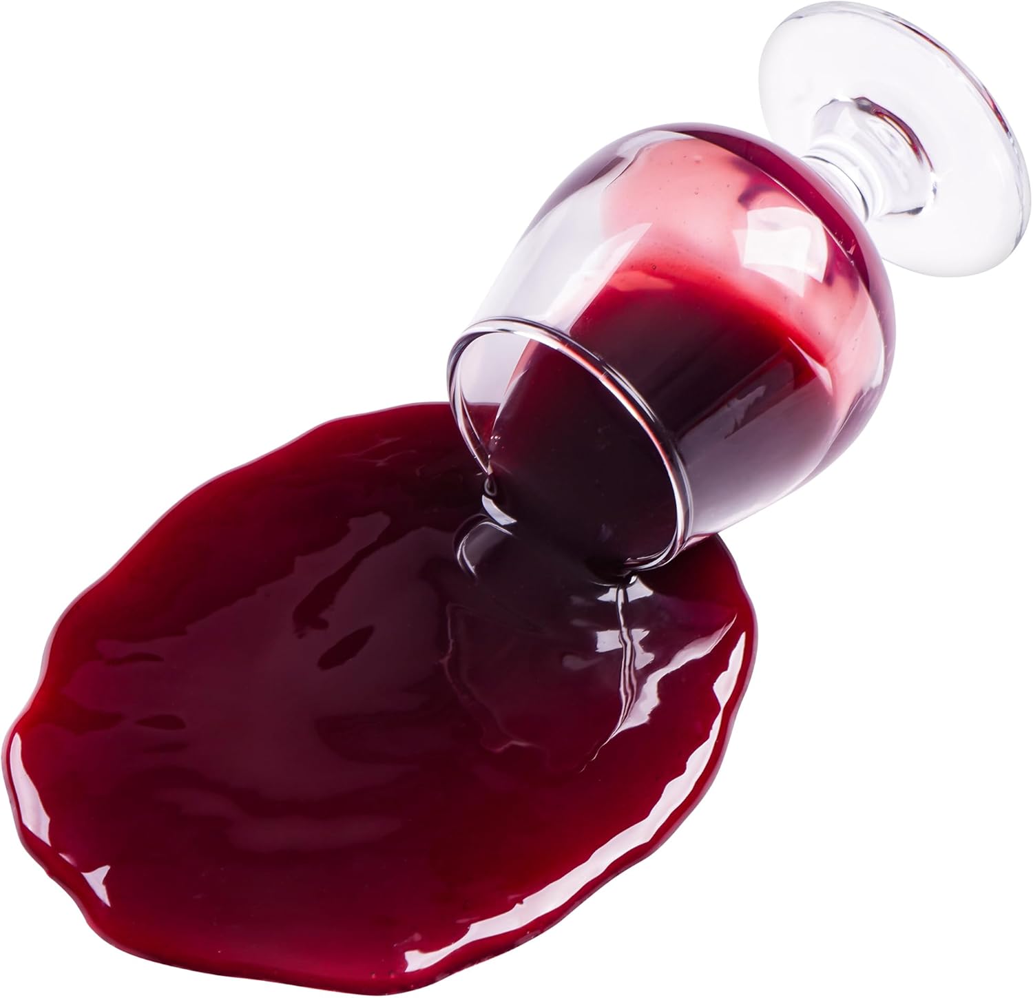 LuluCircle Realistic Fake Spilled Drink Prop (Fake Spilled Red Wine)