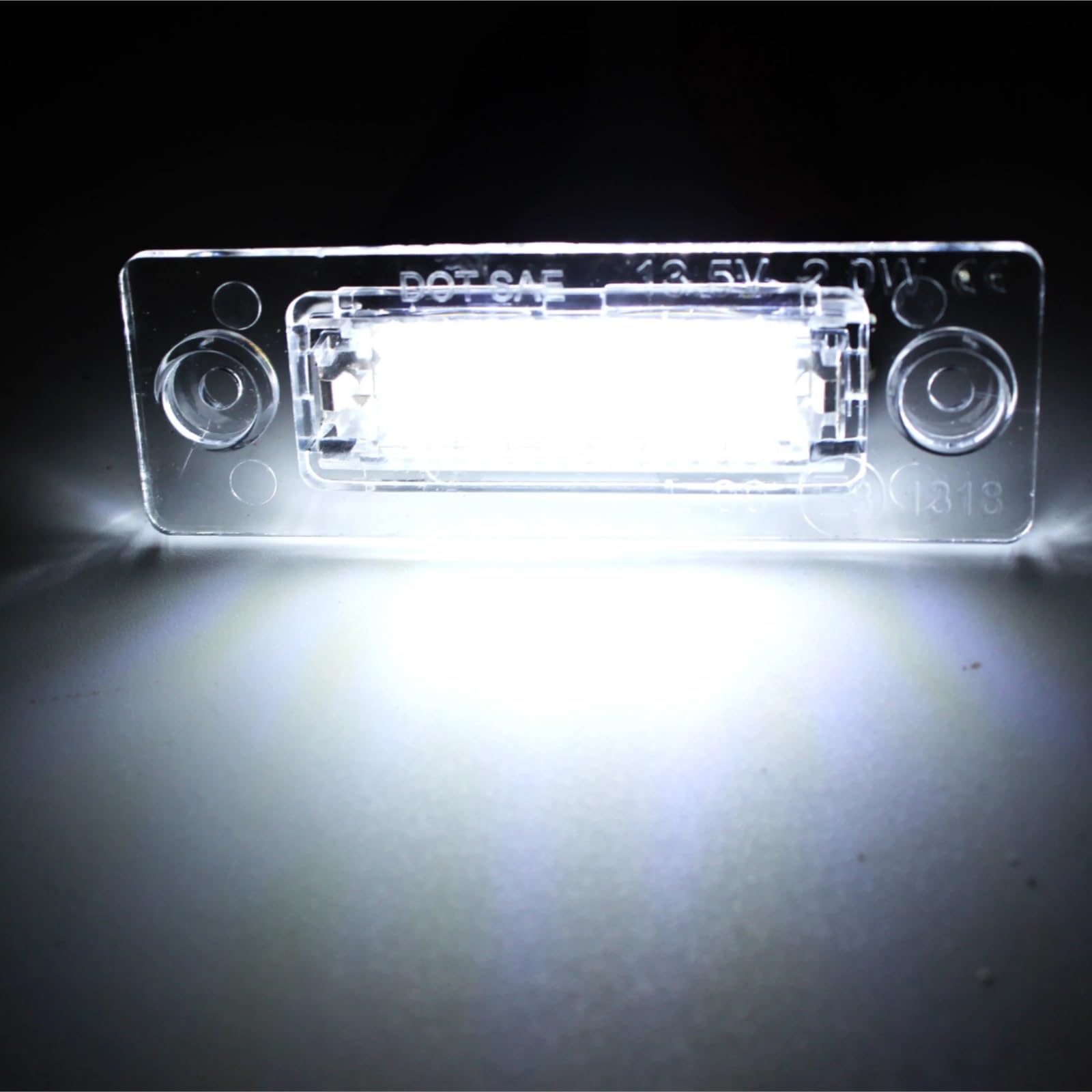 Iluminación Matricula Vehiculo Compatible Con VW Para Jetta 2005 2006 2007 2008 2009 2010 Para Caddy III 2004 2005 2006 2007 2008 2009 2010 Luces De Matrícula Traseras